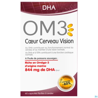 Om3 Dha Coeur Cerveau Vision Capsule 60