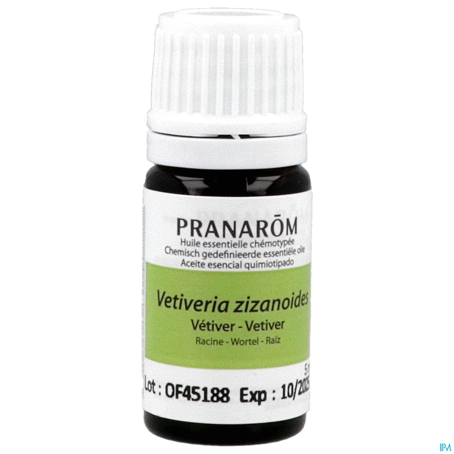 Pranarom Huile Essentielle Vetiver Racine 5ml