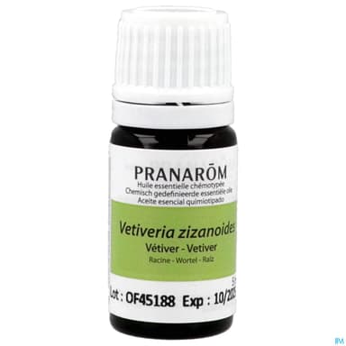 Pranarom Huile Essentielle Vetiver Racine 5ml
