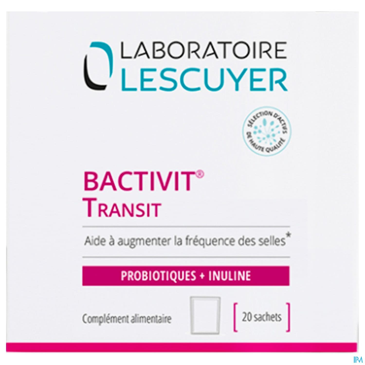 BACTIVIT TRANSIT LESCUYER SACH 20
