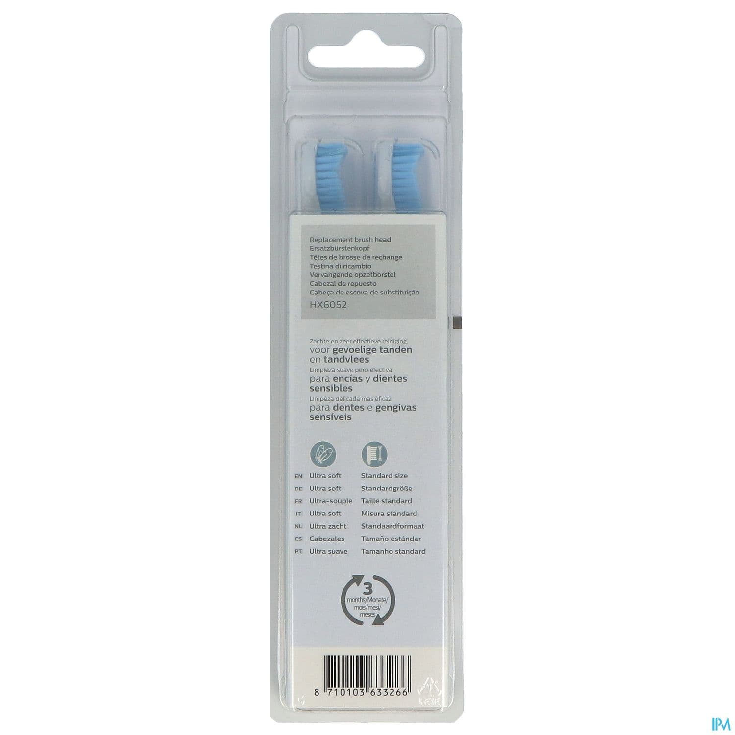 PHILIPS BROSS SENSITIV STD X2