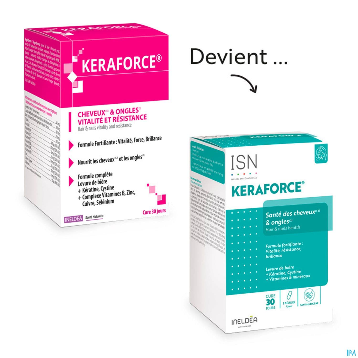 Ineldea Isn Keraforce Cheveux Ongles Gelule 90
