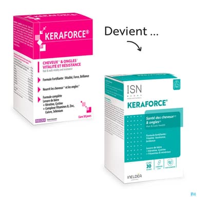 Ineldea Isn Keraforce Cheveux Ongles Gelule 90