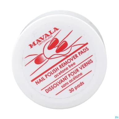MAVALA DISSOLVANT DISQUES 30