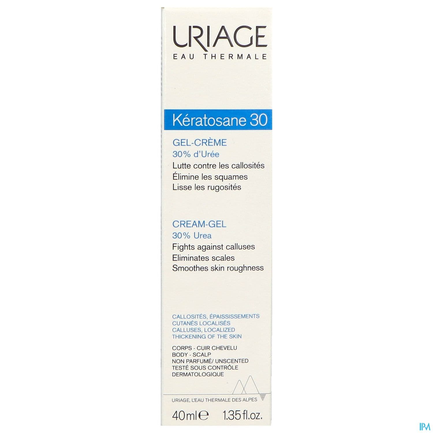 Keratosane 30 Gel Creme Corps 40ml