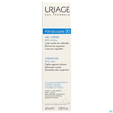 Keratosane 30 Gel Creme Corps 40ml