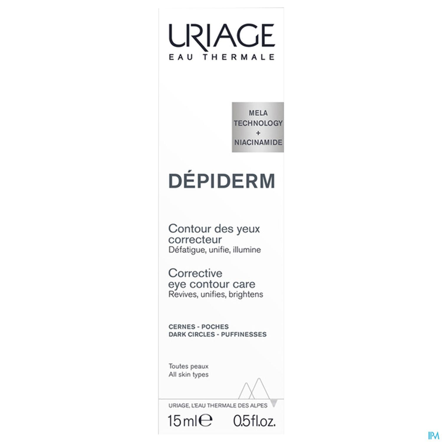 URIAGE DEPIDERM CONT YX A/TACH15ML