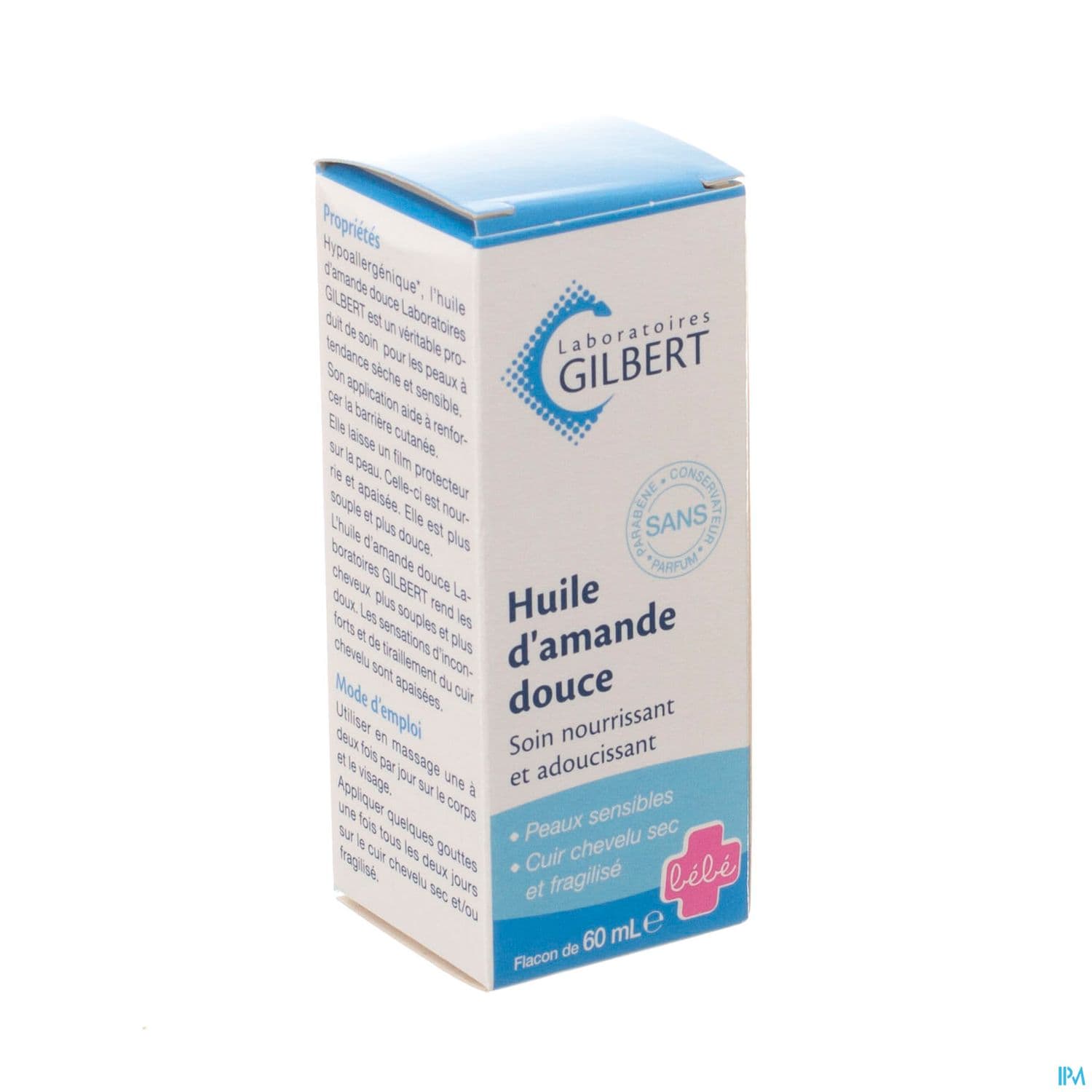 AMANDE DOUCE HLE GILBERT 60ML