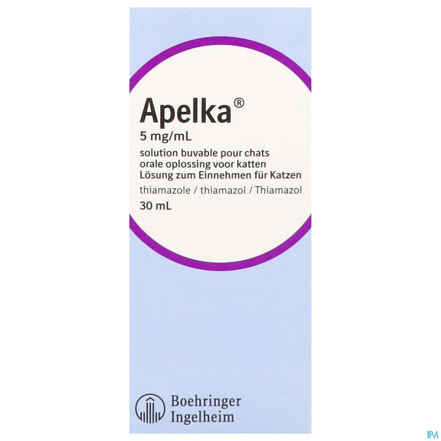 Apelka 5mg/ml Solution Buvable Chat 30ml + Sering