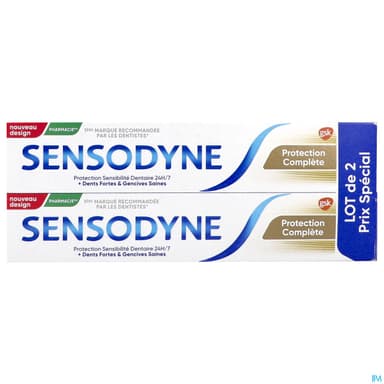 SENSODYNE DENT PROTEC COMPL 75MLX2