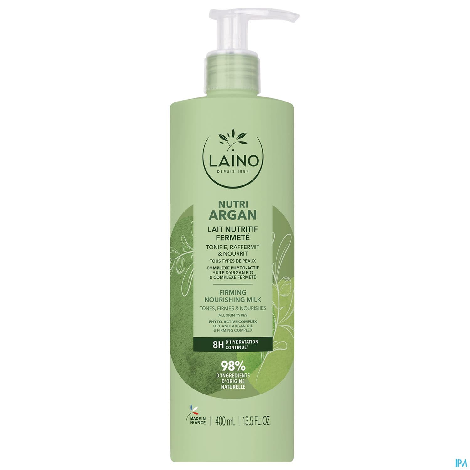 Laino Lait Nutritif Fermete Argan 400ml