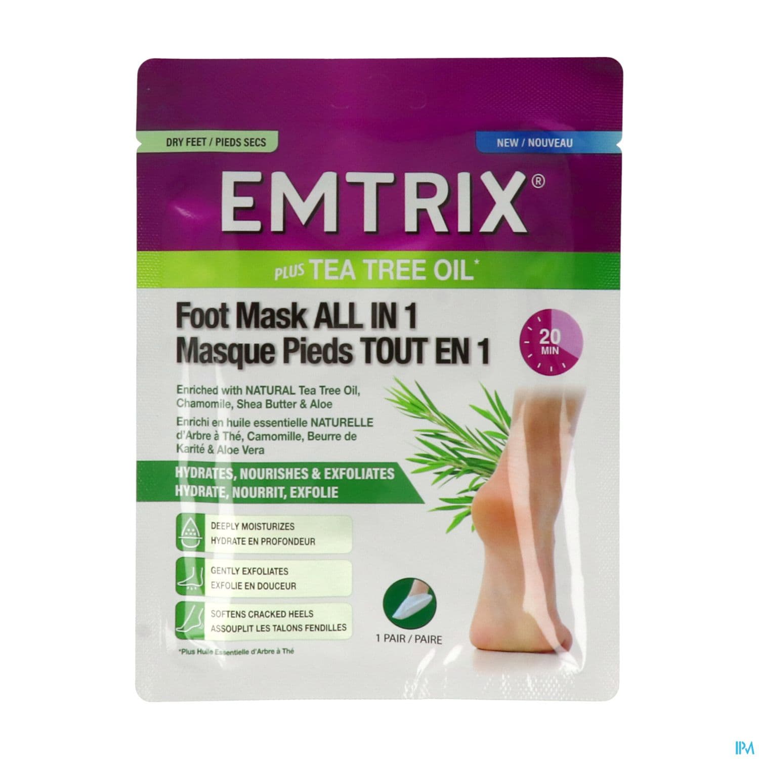 EMTRIX MASQ PIED TOUT EN 1 PAIRE 1
