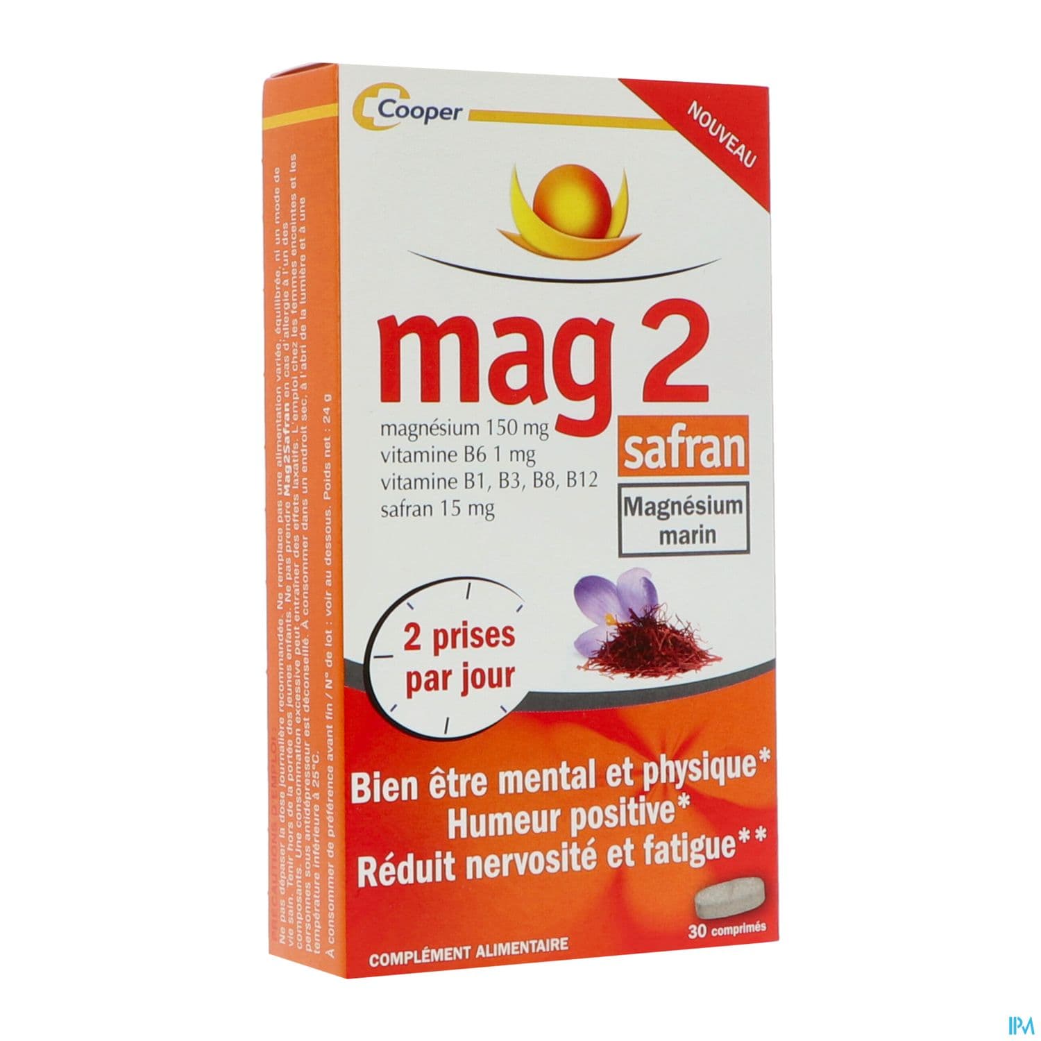 Cooper Mag 2 Safran Comprime 30