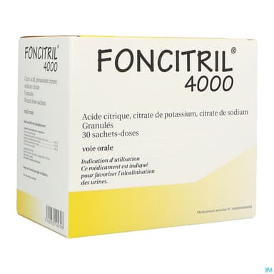 FONCITRIL 4 000 SACHET 30