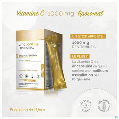 BIOCYTE VIT C LIPOSOMAL STICK 14
