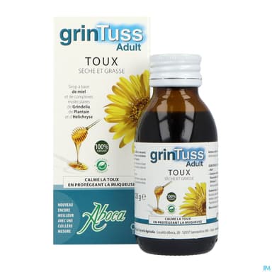 GRINTUSS TOUX SIROP ADULTE 128G
