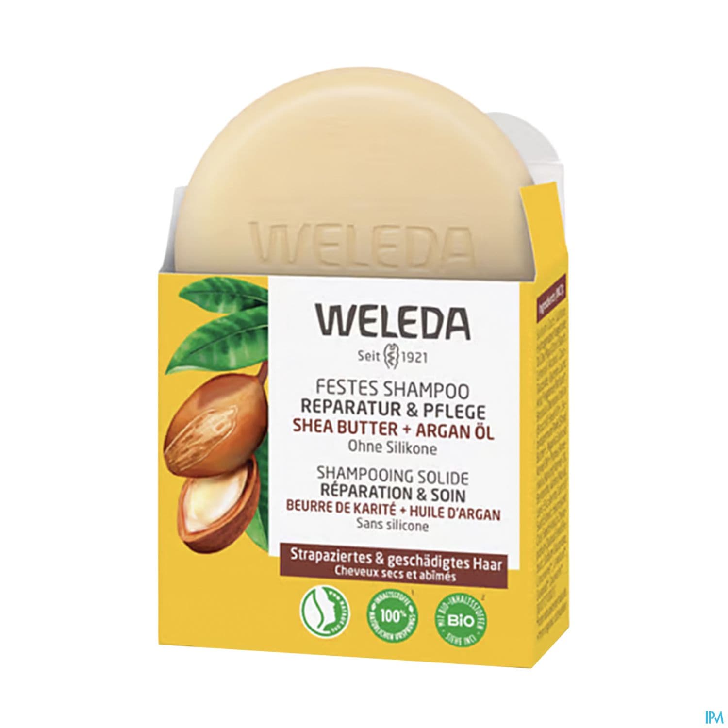 Weleda Shampooing Solide Reparation Soin 50g