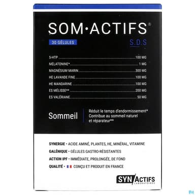 Synactifs Som Actifs Gelule 30