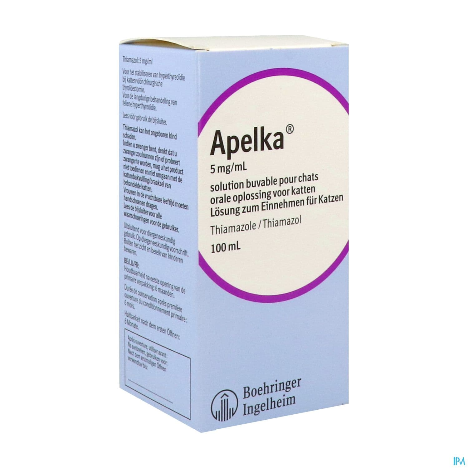 Apelka 5mg/ml Solution Buvable Chat 100ml + Sering
