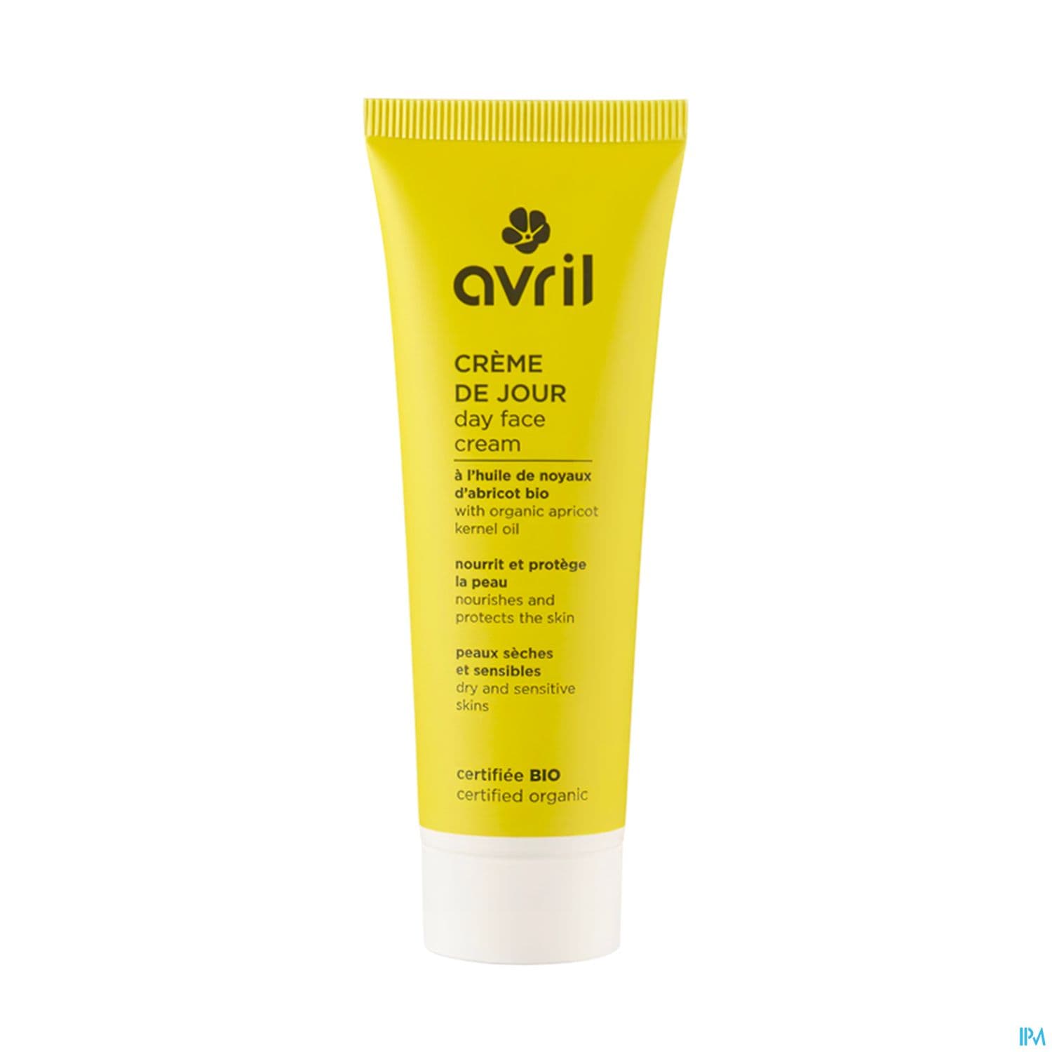 Avril Creme De Jour Peaux Seches Sensibles Certifiee Bio 50ml