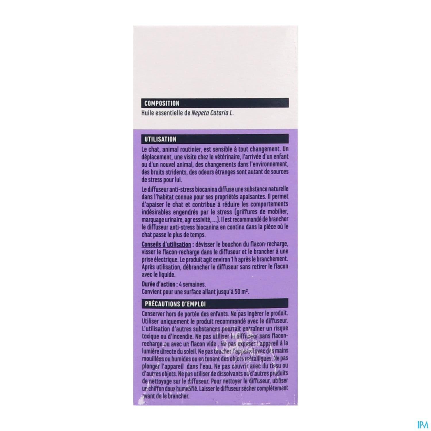BIOCANINA DIFFUS A/STRESS +RECH