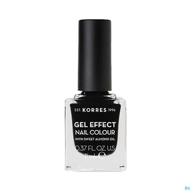 Korres Vernis A Ongles Amande Douce 100 Black 11ml