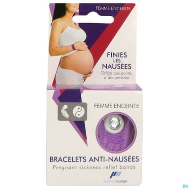Pharmavoyage Bracelet Antinausee Femme Enceinte 1