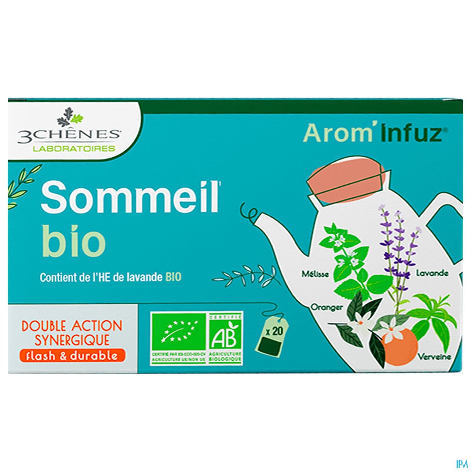 3 CHENES TIS BIO SOMMEIL SACH 20