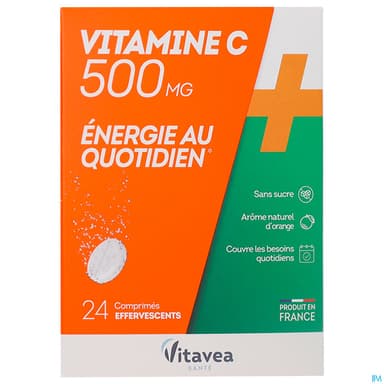 VITAVEA VIT C CPR EFFERV 24