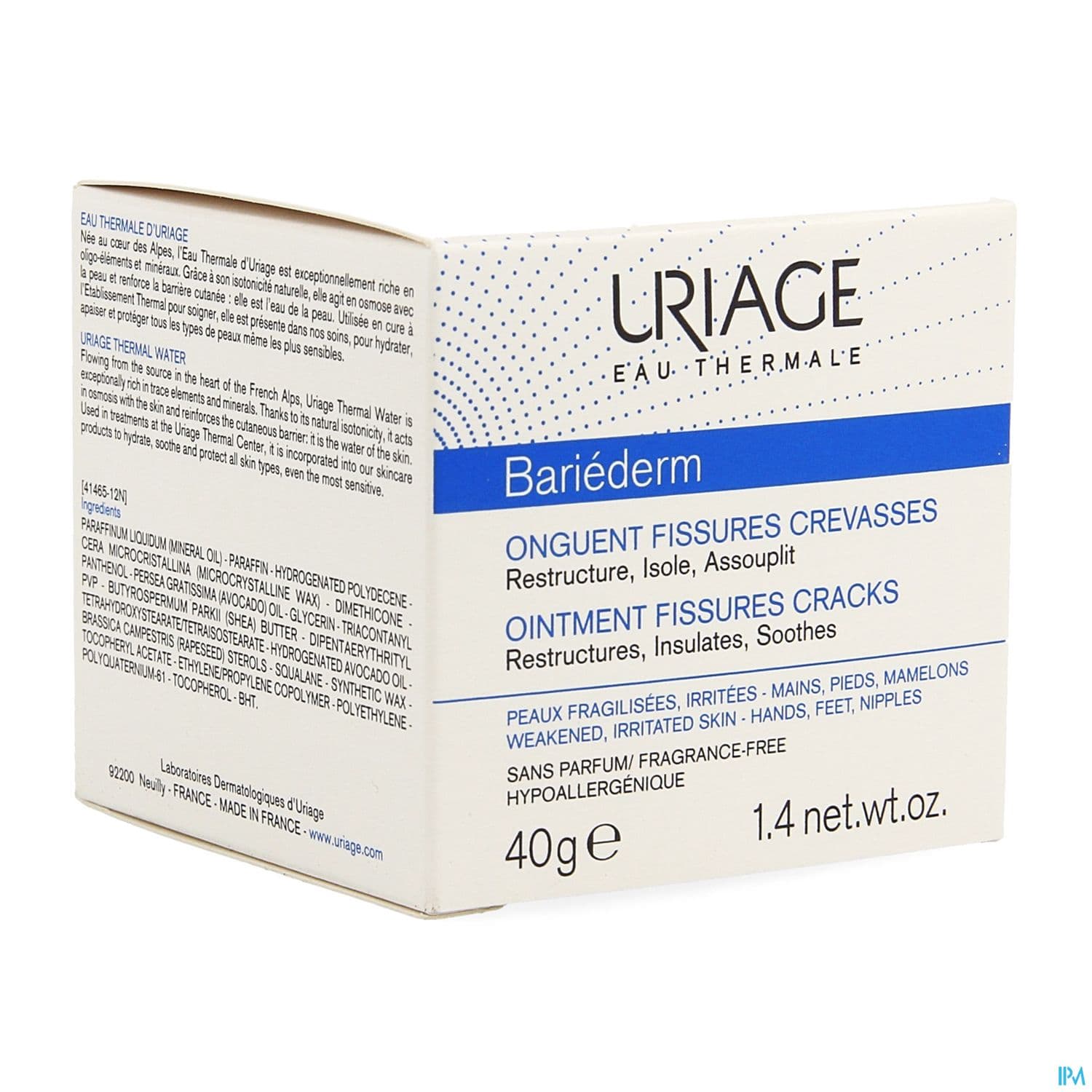 URIAGE BARIEDERM ONGUENT CREVAS40G