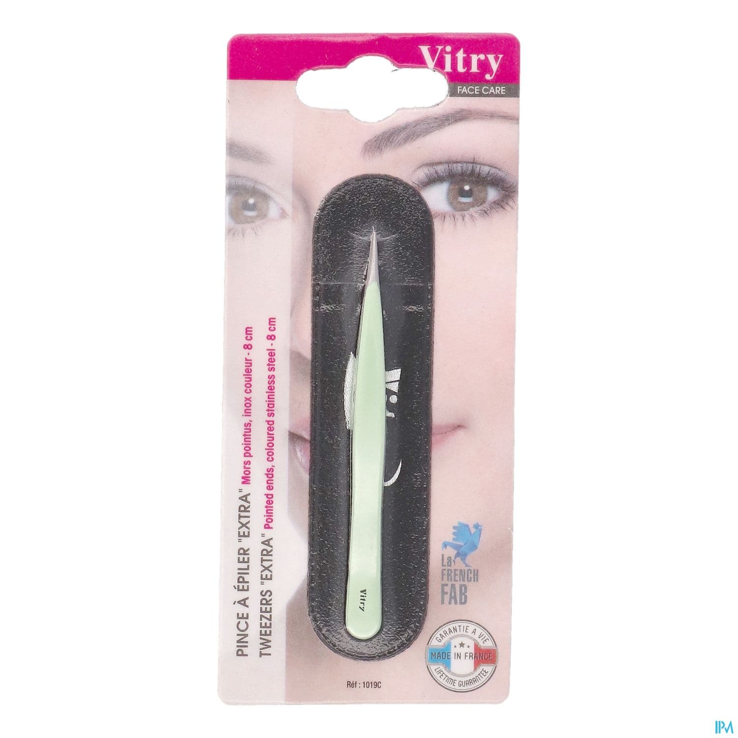 Vitry Pince Epil Extra Couleur Mors Pointus