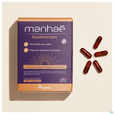 Vitavea Manhae Autobronzant Gelule 60