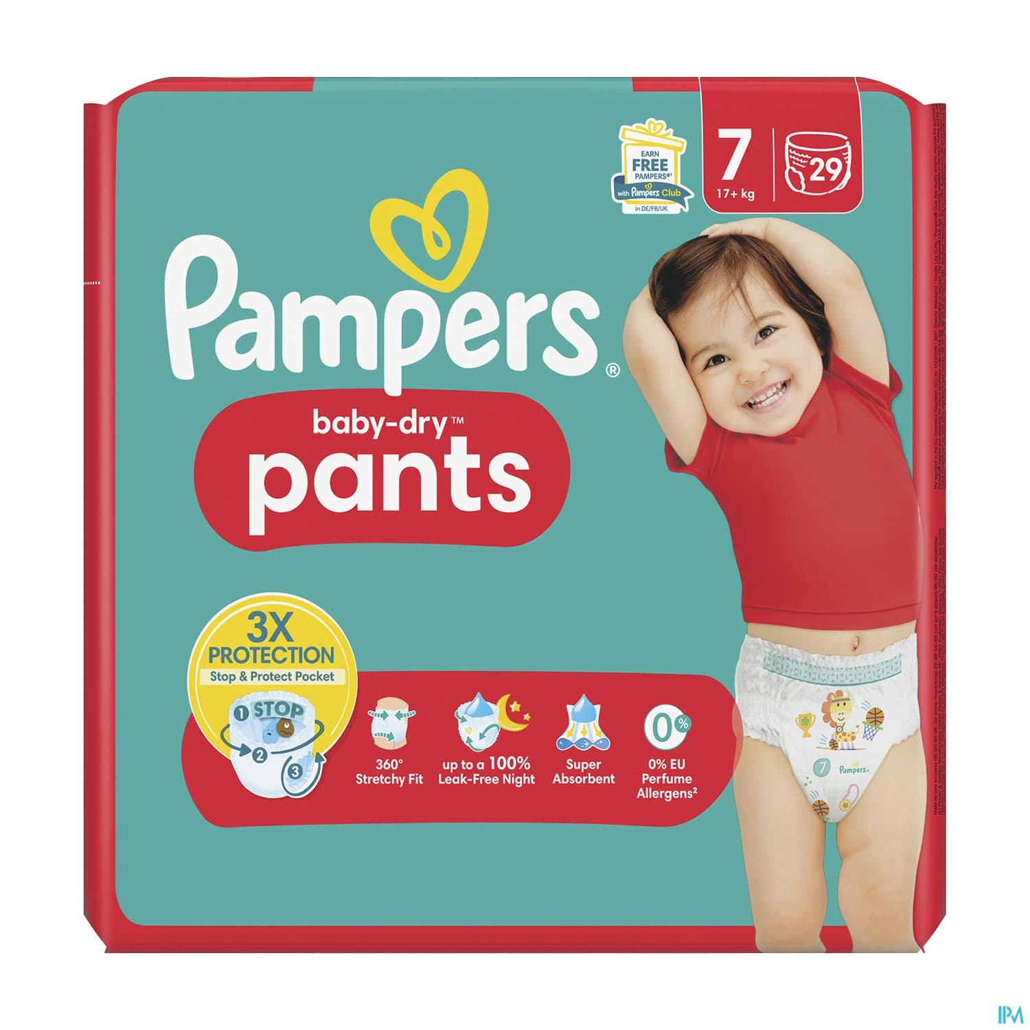 Pampers Baby Dry Pants Culotte T7 +17kg 29 — Pharmacie Centrale de la villette 93 - 24/24 (Pharmacie de garde)