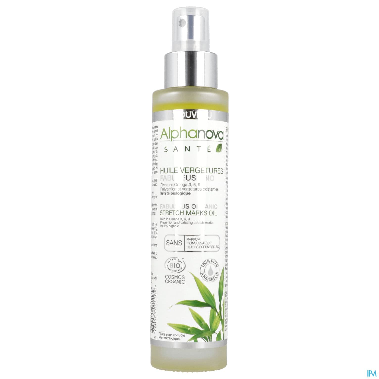 Alphanova Organic Mum Vergetures Huile Fabuleuse Bio 100ml