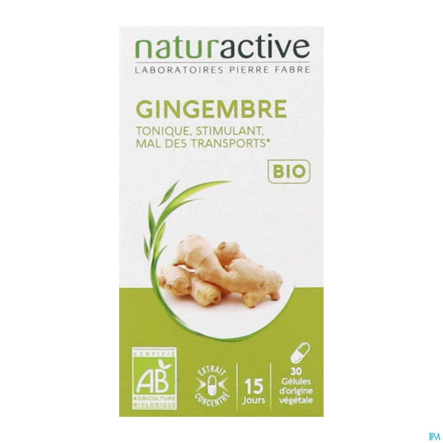 Naturactive Gingembre Bio Gelule 30