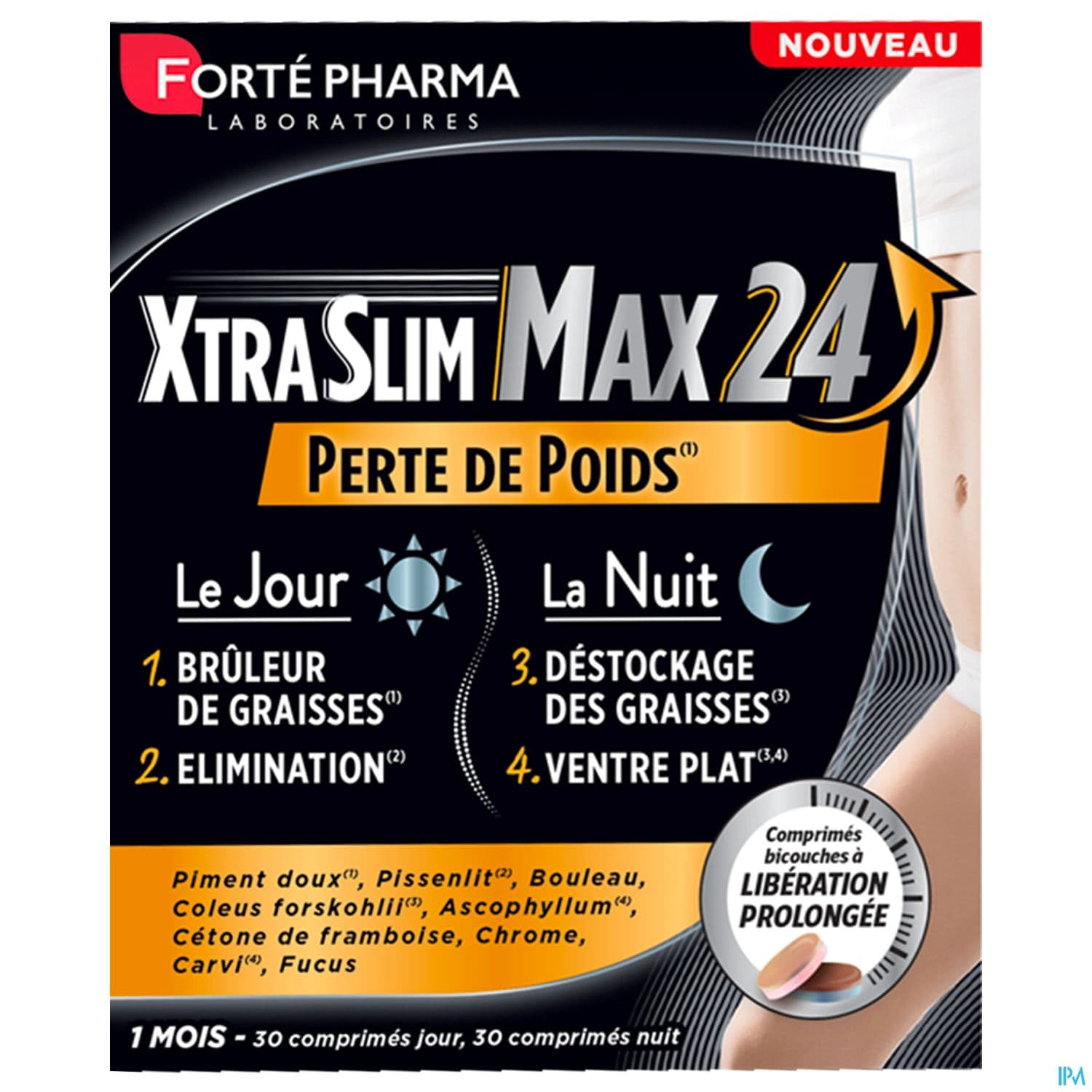 Forte Pharma Xtraslim Max 24 Comprime Bicouche 60