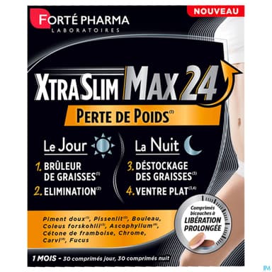 Forte Pharma Xtraslim Max 24 Comprime Bicouche 60