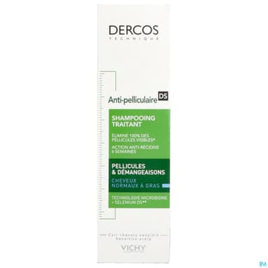 DERCOS DS SH A/PEL GRAS NORM 200ML