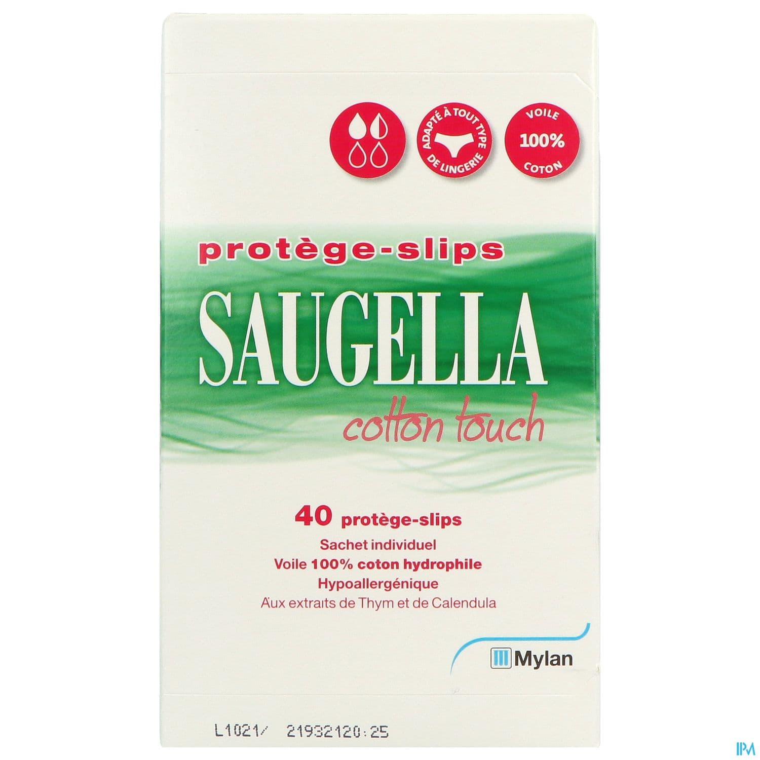 Saugella Cotton Touch Protege Slip 40