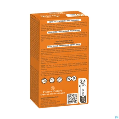 AVENE SOL SPF50 ULTR FLU INV 50ML