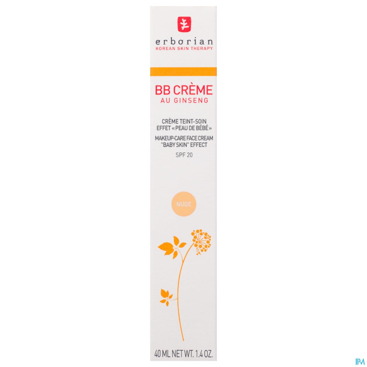 Erborian Bb Creme Nude 15ml R22