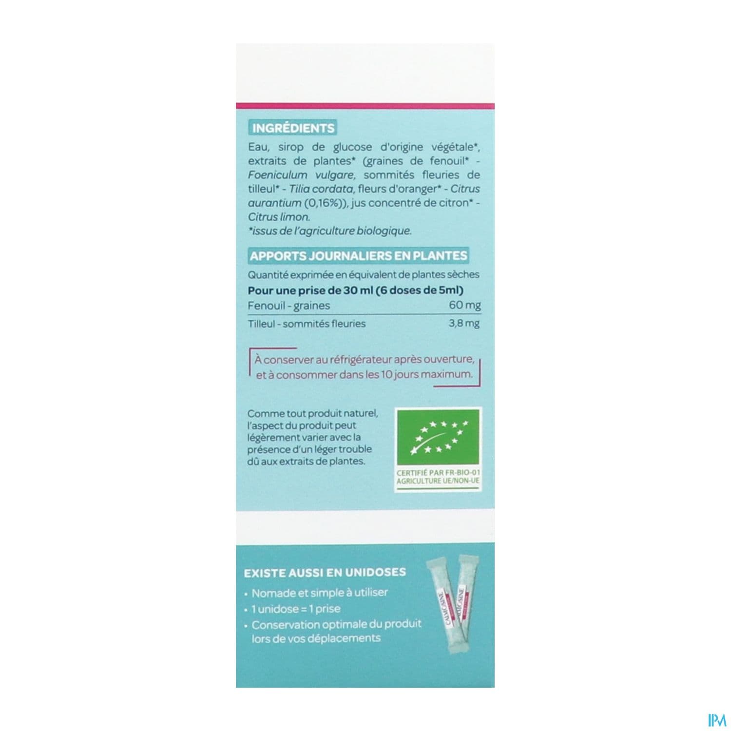 CALMOSINE BOISS DIGEST   100ML