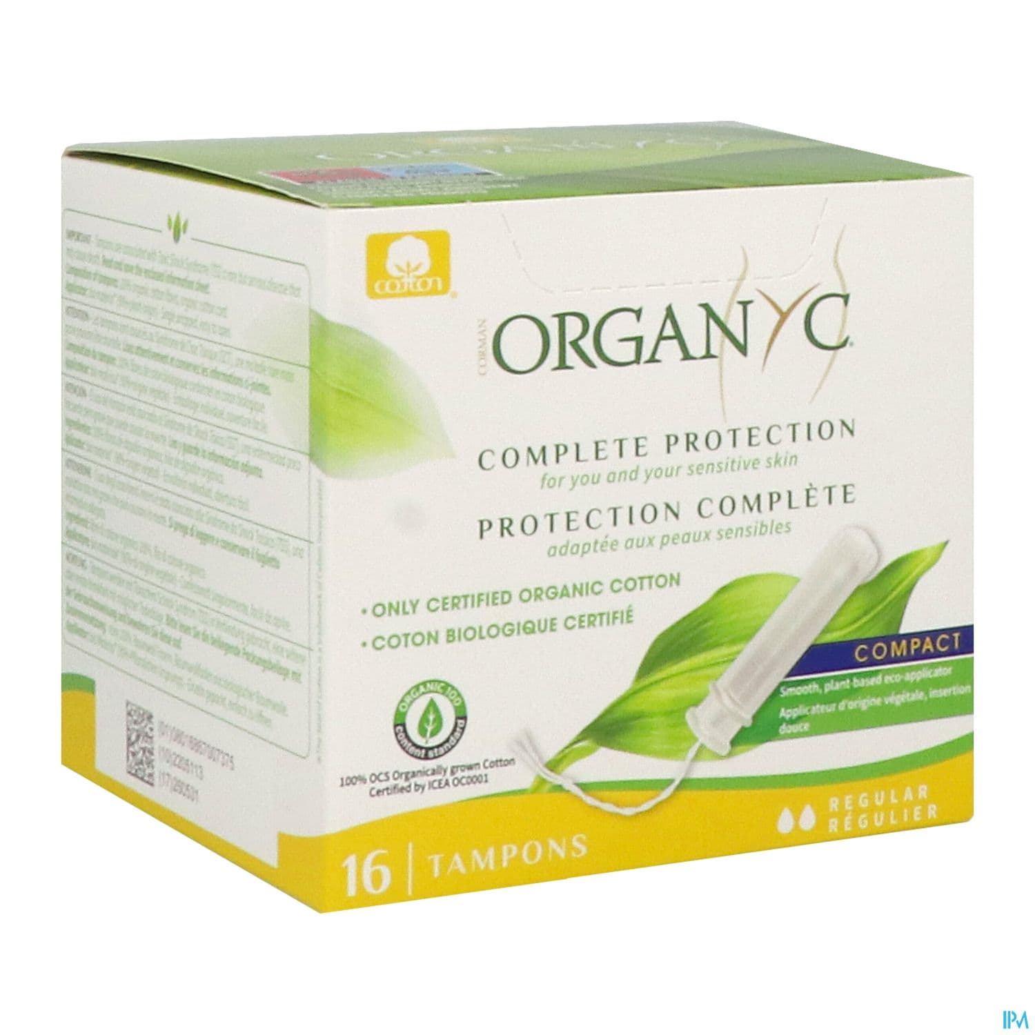Organyc Tampon Regular 16