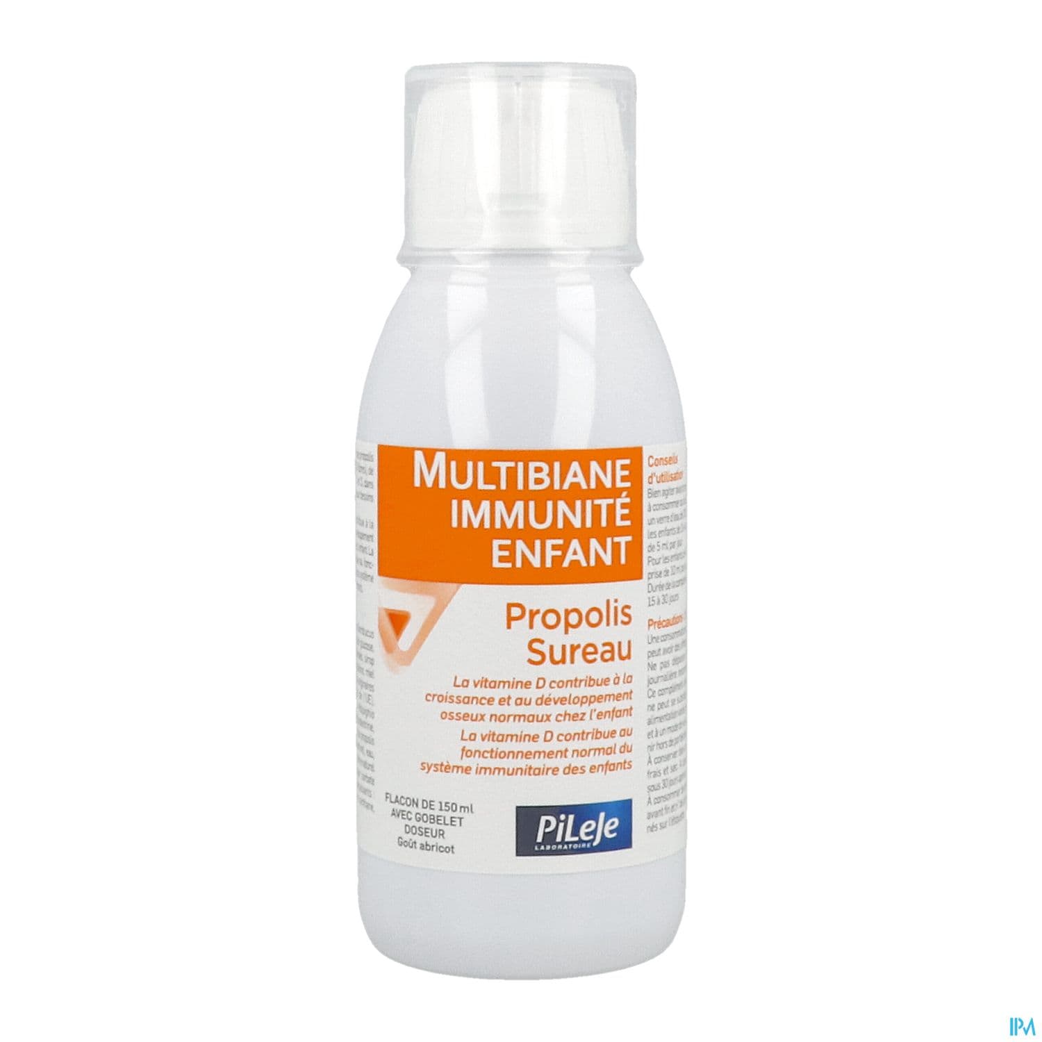 Pileje Multibiane Enfant Immunite Flacon De 150ml