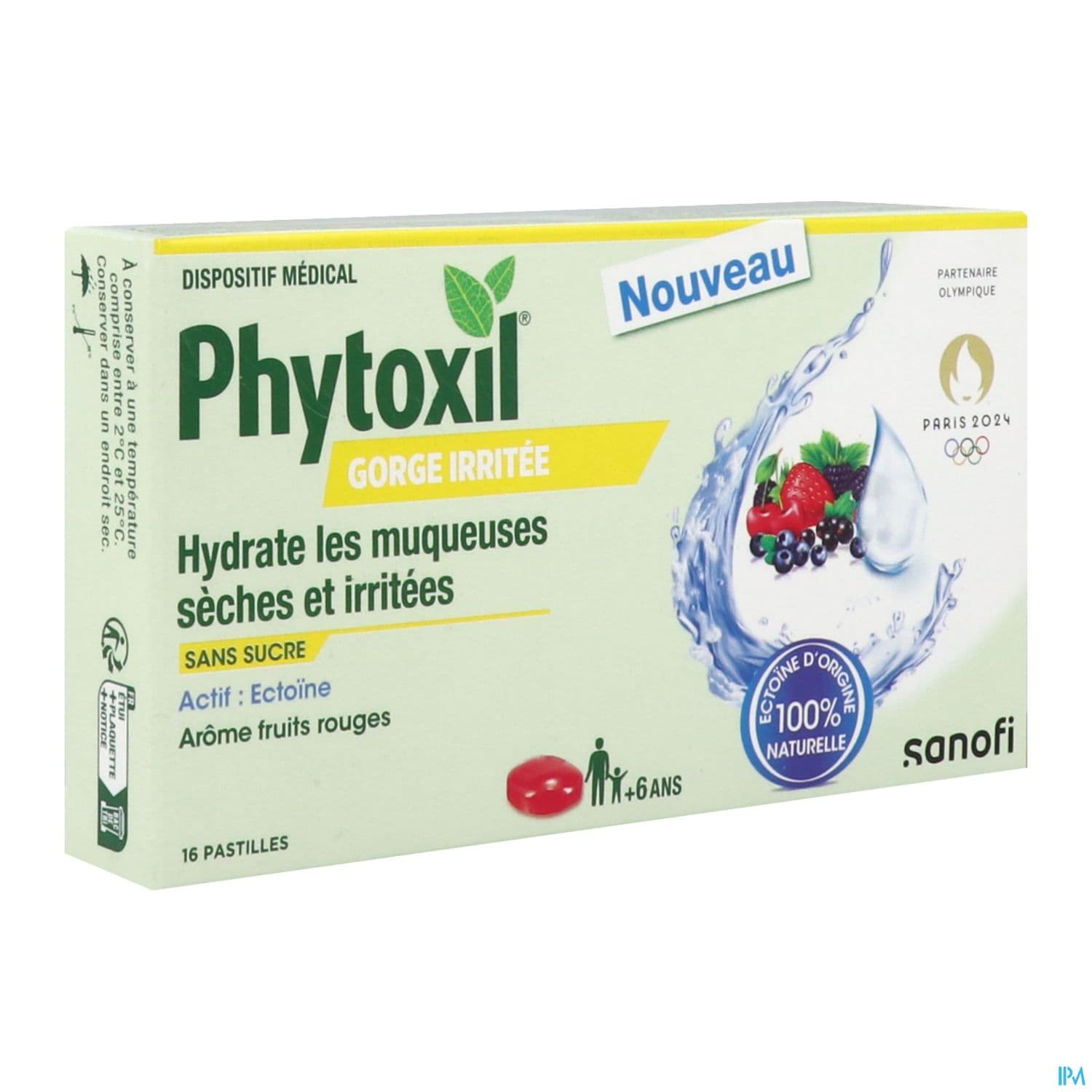 PHYTOXIL PASTILL FRUITS ROUGES