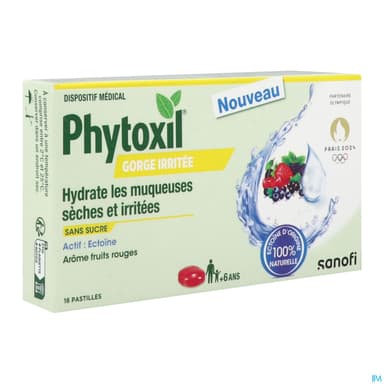 PHYTOXIL PASTILL FRUITS ROUGES