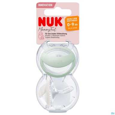 SUCET NUK 0-6M MOMMYFEEL MENTHE 2