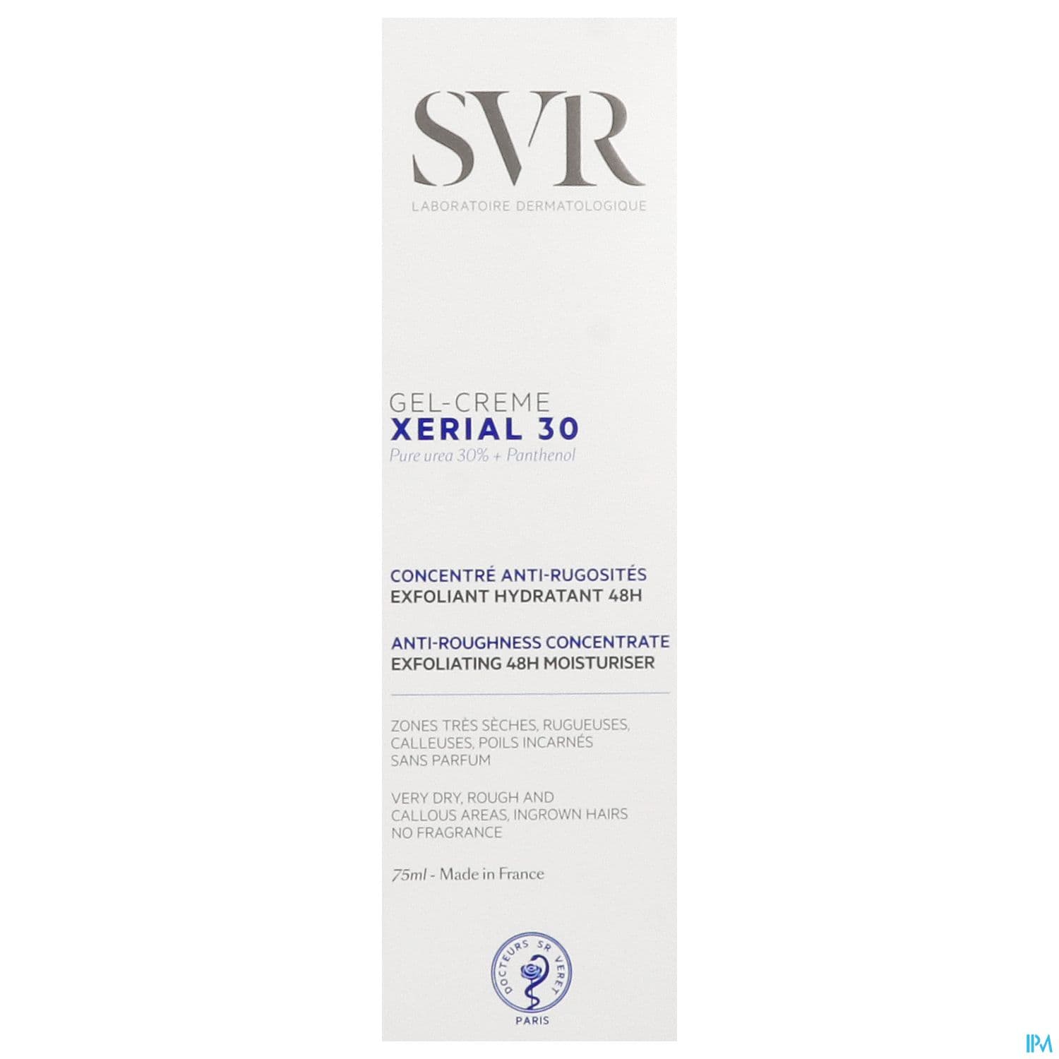 SVR XERIAL 30 GEL CREME 75ML