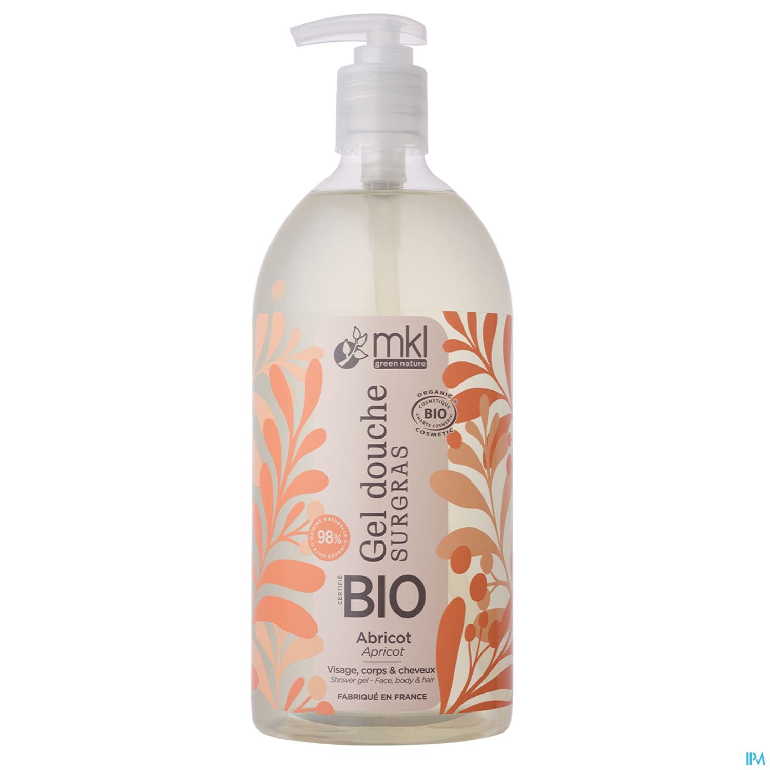 MKL GEL DCH ABRICOT BIO 1L
