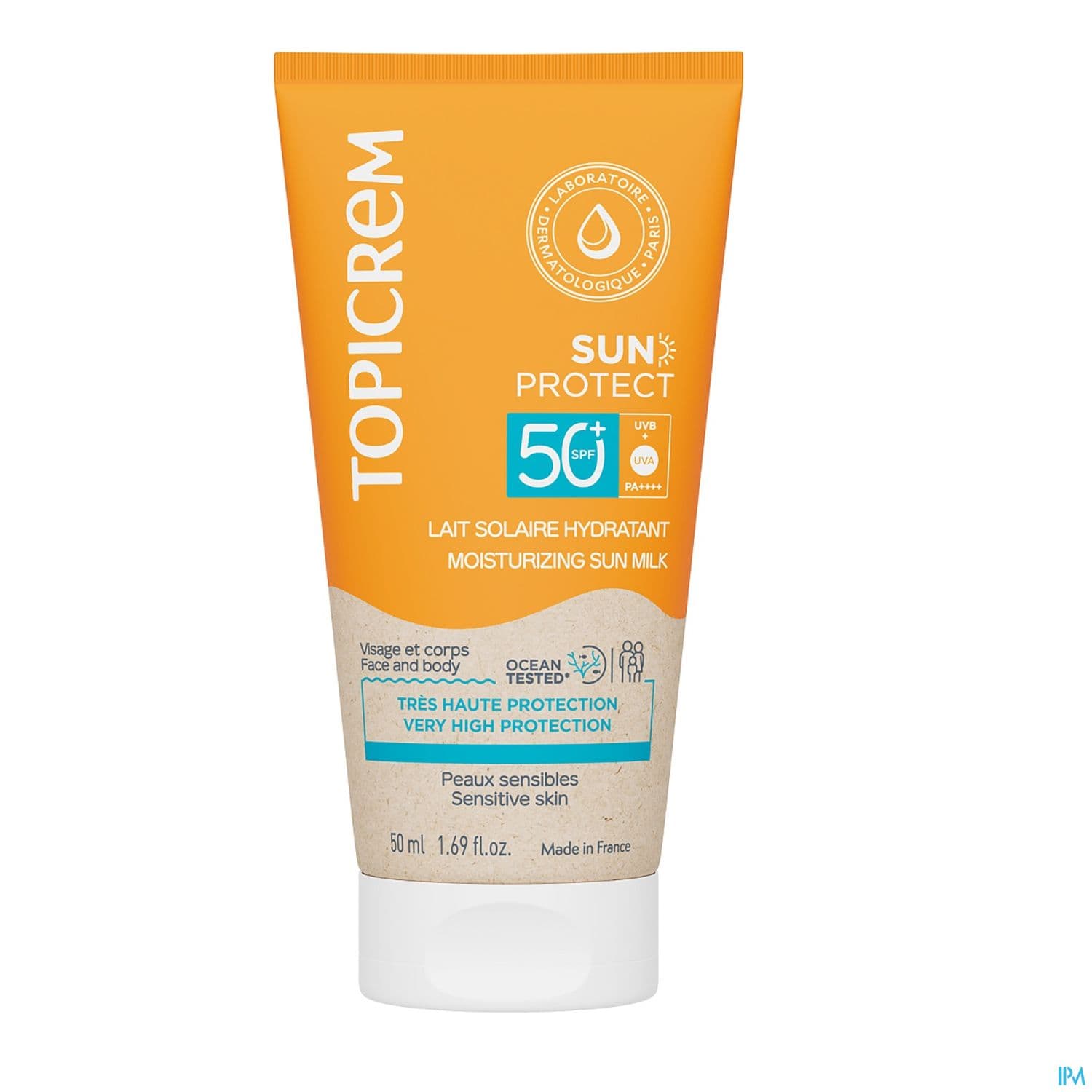 TOPICREM SUN PROT LAIT SPF50+ 50ML